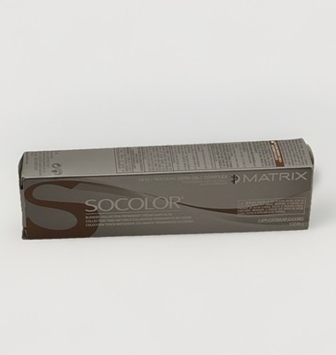 Matrix SoColor Blended Collection Medium Blonde Ash Gold Hair Color 3 Oz New