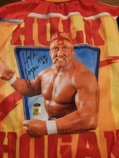Hulk Hogan Signed Original Vintage Sports Jacket  COA PhProof