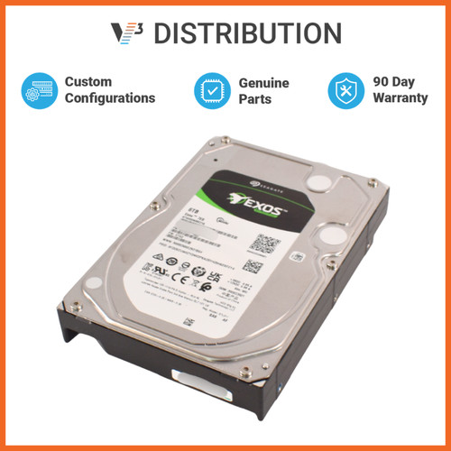 Seagate Exos 6TB 7200RPM SAS 12Gb/s 3.5" Enterprise HDD, ST6000NM031A