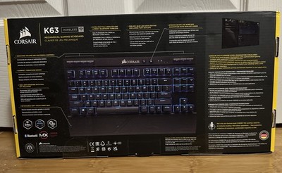 CORSAIR K63 Wireless Cherry MX Red Mechanical Gaming Keyboard