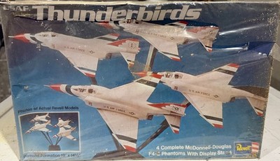 usaf thunderbirds diamond formation 1/72 4 complete McDonnell Douglas F4-E 