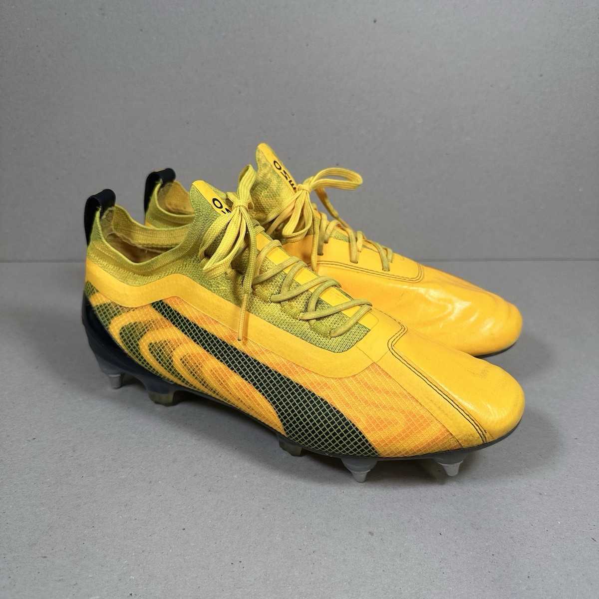 Soccer Boots Puma One Sg Puma One FG/AG Ultra Yellow/Black/Orange