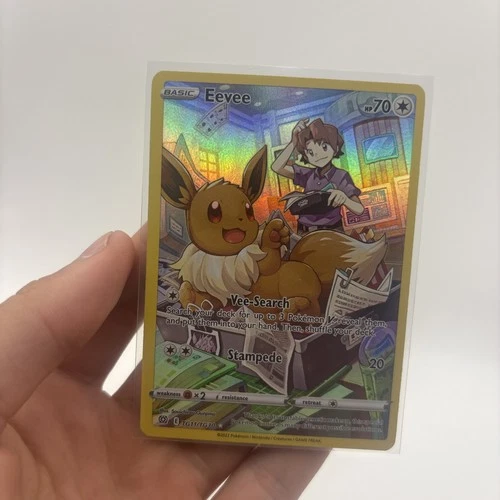 Pokémon TCG Eevee TG11/TG30 Brilliant Stars Trainer Gallery Holo Rare TG11/TG30