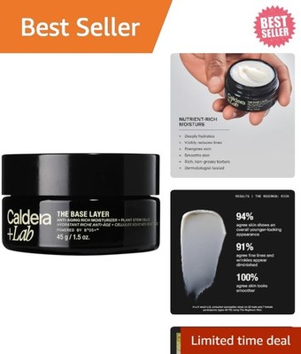 The Base Layer | Men's Organic Face Cream Moisturizer for Dry, Sensitive, & N...