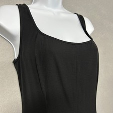 DD Collection by Doncaster Dress Women's 6 LBD Sleeveless Silk Blend 90s Y2K