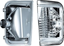 LONGLING Replacement Passenger Right Side Door Mirror Turn Signal Light Lamp Ind