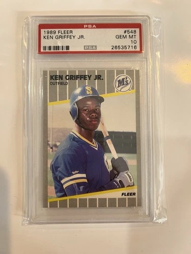1989 Fleer - Ken Griffey Jr PSA 10!!