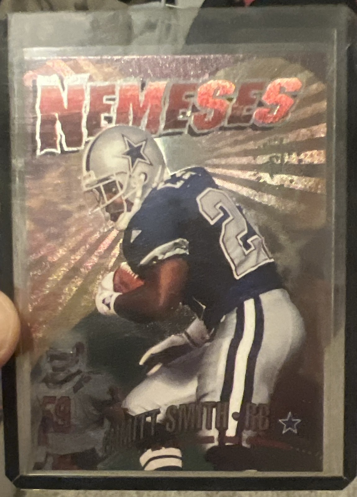 1995 Topps Stadium Club - Nemeses Emmitt Smith, Seth Joyner #N11 Members Only