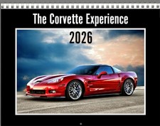 2026 The Corvette Experience Wall Calendar - Custom Start Month. Free shipping