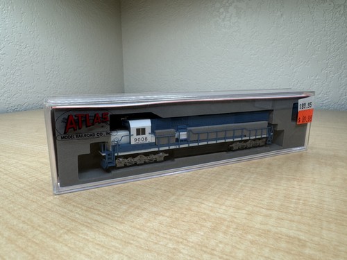 Decodificador Atlas escala N SD-60 Electro Motive Demo azul/blanco listo 49037 | Condition: New: Other (See Details)