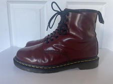 Dr Marten Men Oxblood 1460 8 Eyelet Smooth Leather Uk 8 US 9