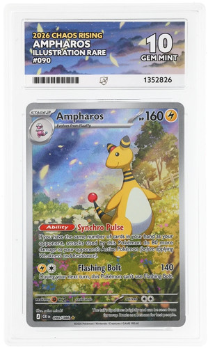 Ampharos graded ACE 10 for sale on eBay