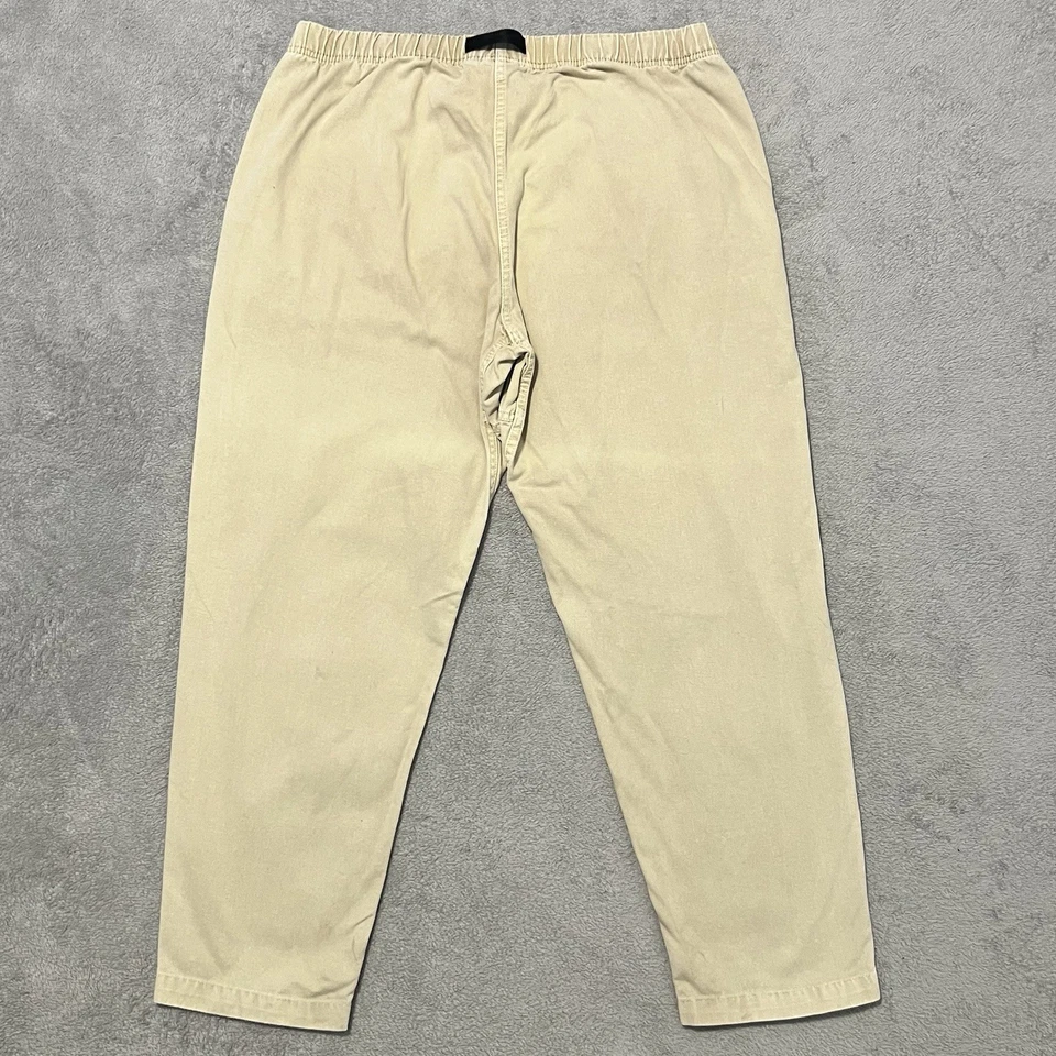 Gramicci 裤子女式 XL 米色宽松斜纹远足复古 G 下装 — 第 4/4 张图片