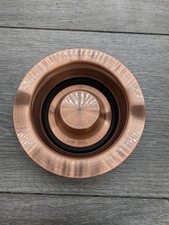 Signature Hardware SH162AC 3-1/2" Garbage Disposal Flange and Stopper - Copper