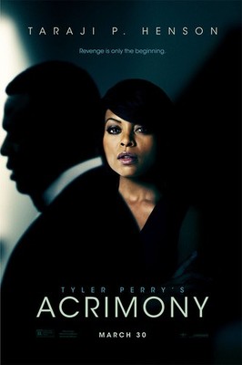 612939 Acrimony Movie 2018 Tyler Perry Taraji P. Henson Action Wall Print Poster