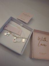 Radley London Ladies Winter Dog Charm Bracelet RYJ3127S Great Gift BRAND NEW
