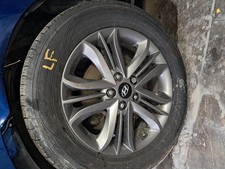 Used Wheel Fits 2015 Hyundai Tucson 17x6-12 Alloy 15 Spoke Wtpms Grade A