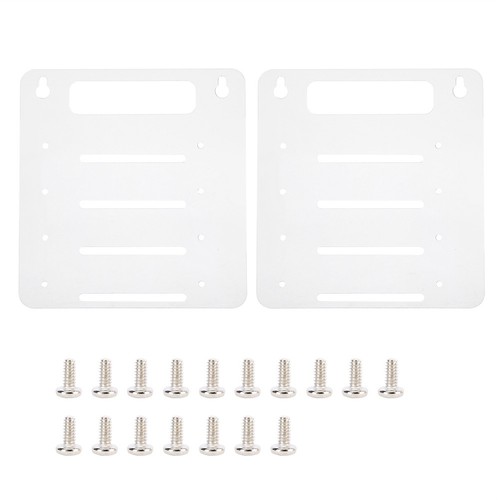 Clear Acrylic 4 Layer Hard Disk Drive Rack Desktop Computer 3.5in HDD Cage Tr FY - Afbeelding 2 van 9