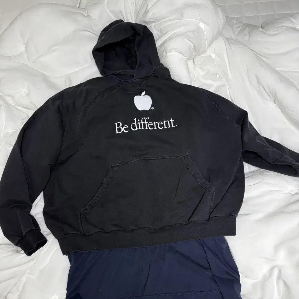 Balenciaga Be Different Apple Hoodie | eBay