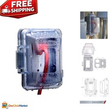 Heavy-Duty Weatherproof Outlet Cover - Easy Install  Tamper-Resistant Design