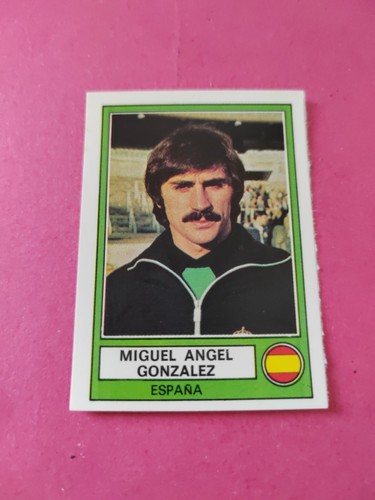 Miguel Angel Gonzalez Spanien Sticker Football Panini Euro 1978 - Bild 1 von 2
