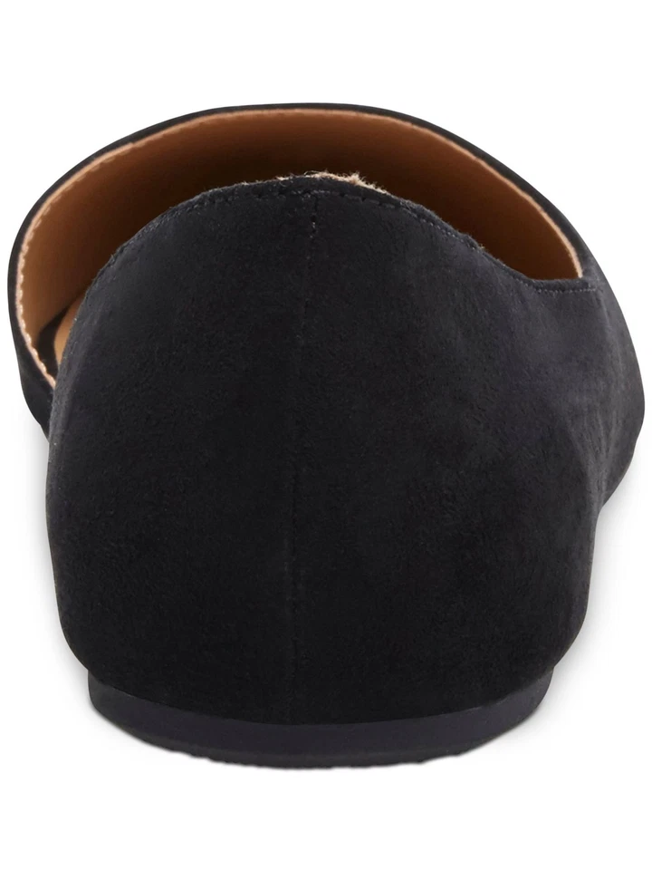 WILD PAIR Mujer Negro Corte Lateral Mabel Puntera Almendra Sin Cordones Ballet Pisos 6.5 M Foto 2 de 4