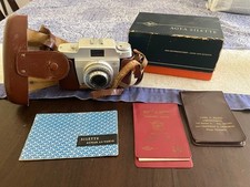 AFGA Silette 35 Camera Original Box Manual