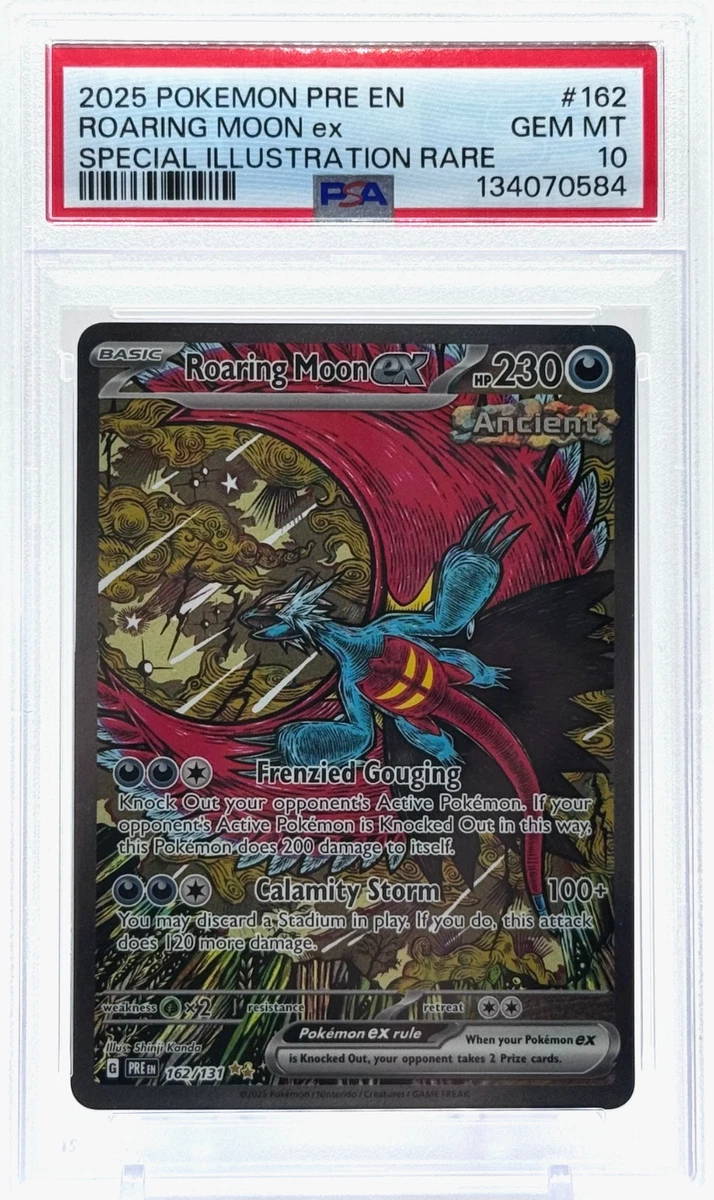 Roaring Moon Ex Pokémon TCG Cards for sale | eBay