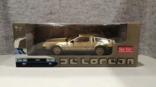 Sunstar DeLorean DMC 12 Stainless Steel Gold Ede 1/18