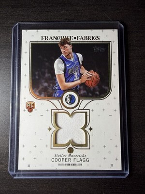 2025-26 Topps - Franchise Fabrics Cooper Flagg #FF-CF (MEM, RC)