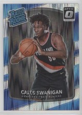 2017-18 Panini Donruss Optic Rated Rookie Shock Caleb Swanigan #175 0fn