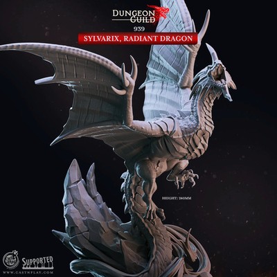 Sylvarix, Radiant Dragon - Dungeon Guild - CastNPlay - Terrain Wargaming D&D DnD