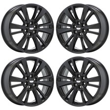 20" Cadillac XT5 XT6 Black wheels rims Factory Genuine OEM set 4847 EXCHANGE