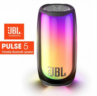 JBL Pulse 5 Portable Bluetooth Speaker Pro Sound - Black