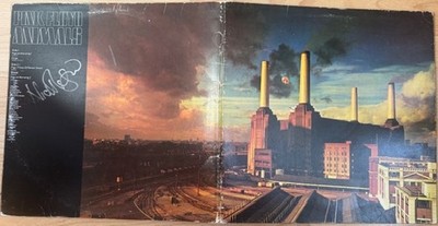 Nick Mason SIGNED Animals Autograph LP Vinyl Pink Floyd Photo Proof