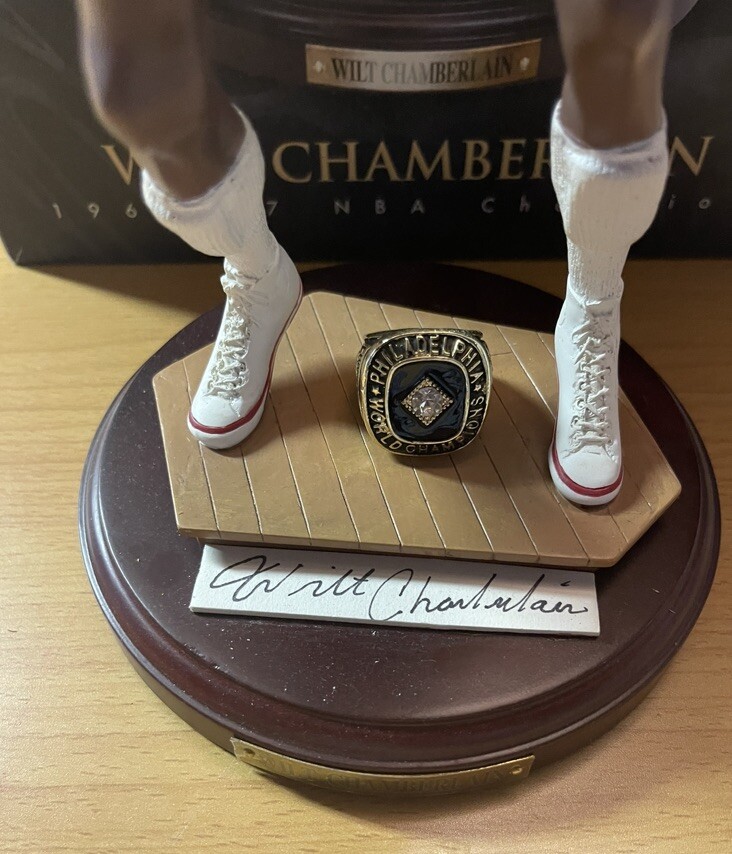 Signed Wilt Chamberlain 1966-67 