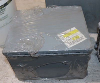 NEW  HOFFMAN A12108CH Metallic Junction Box Enclosure Panel Mounting, Gray