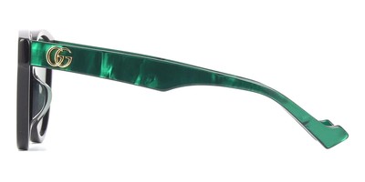 NEW Gucci Sunglasses GG0960SA 001 Black Green/Green Lens  display picture 2