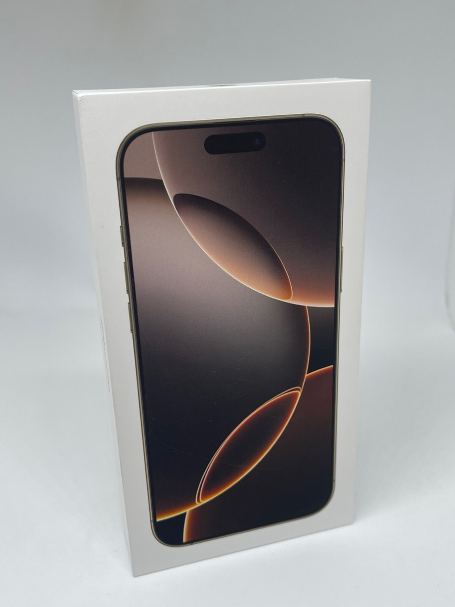 Apple iPhone 16 PRO MAX 1TB DESERT TITANIUM UNLOCKED SEALED