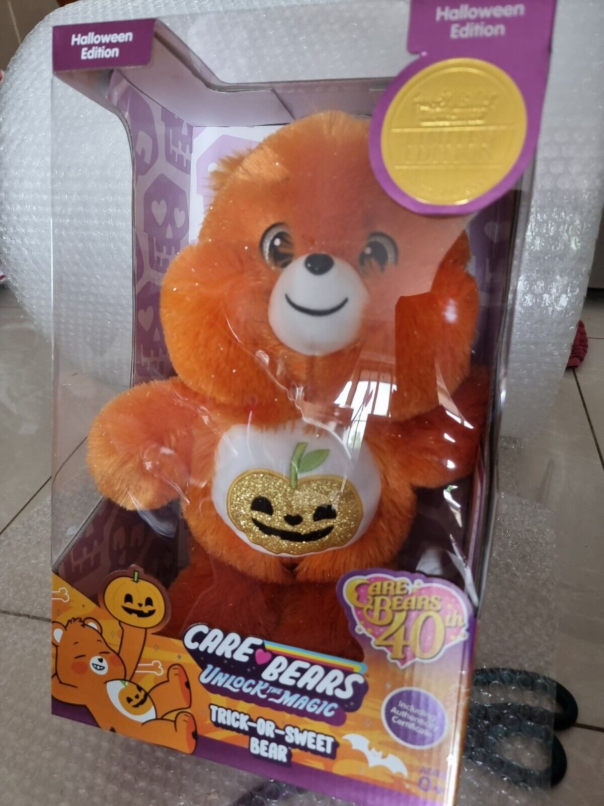 Care Bears Halloween Wizard Trick-or-Sweet Bear Glow-in-the-Dark