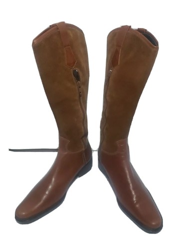 Eddie Bauer BOOTS 7.5 17 Tall LEATHER BOOTS MADE IN ITALY EDDIE BAUER Boots 7.5M