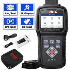 Automotive OBD2 Scanner ABS SRS Bi-Directional Scan Tool ABS Bleeding Oil Reset