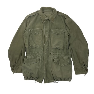 Vintage M-65 OG-107 US Military Field Jacket Coat Cold Weather