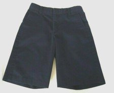 Boys Navy Blue Uniform Shorts Size 12