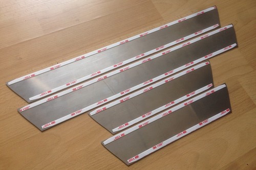Juego completo de 4 placas de desgaste de umbral de puerta cromadas para Range Rover & Sport 2014-2022 - Imagen 13 de 13