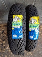 Coppia 110/70-16 52S e 140/70-16 65S Michelin City Grip 2 M+S DOT 24/25