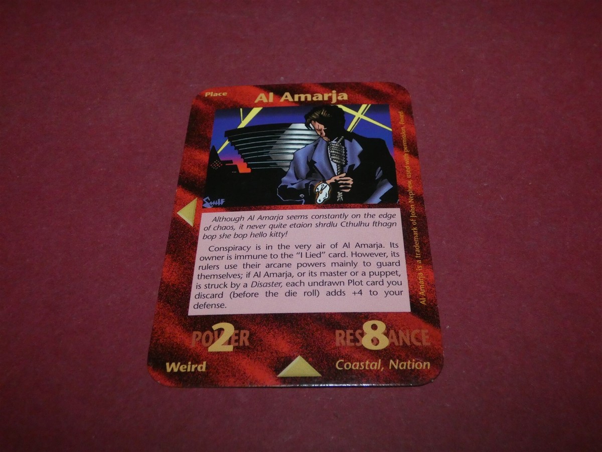 INWO: Illuminati: New World Order: Assassins: Rare: Al Amarja | eBay