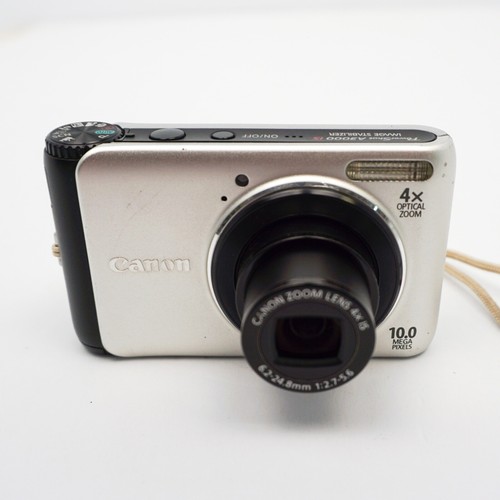 Canon Powershot A3000 Digital Camera 10MP Bundle, 4 GB SD,Card, Charger, Battery - Picture 2 of 19