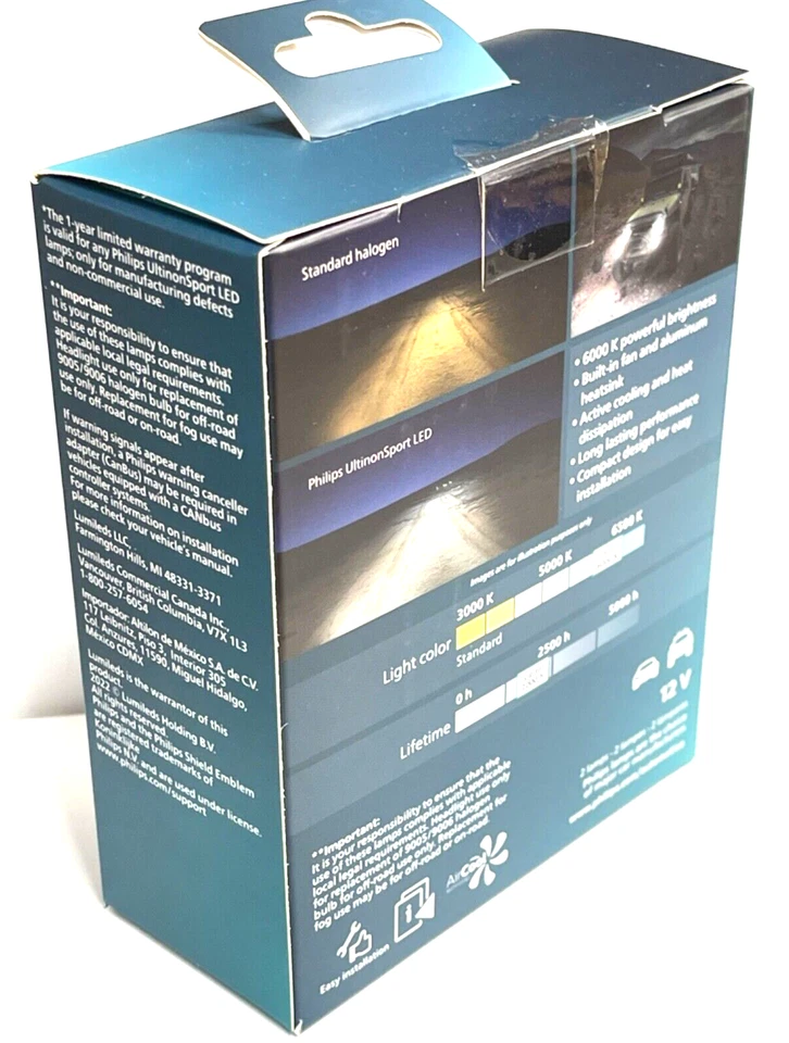 LED PHILIPS UltinonSport 9006 (HB4) Foto 3 de 4