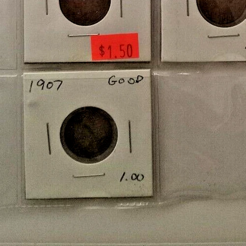 1907 INDIAN HEAD CENT    Good  Condition